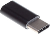 USB Type-C m-microUSB f (черный)