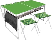 комплект мебели складной ССТ-К3 (зеленый)