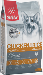 Classic Adult All Breeds Chicken & Rice (с курицей и рисом) 2 кг