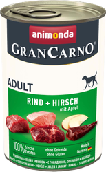 GranCarno Original Adult beef + deer with apple 0.4 кг