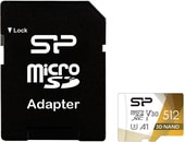 Superior Pro microSDXC SP512GBSTXDU3V20AB 512GB (с адаптером)