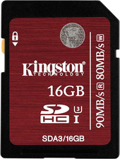 Kingston SDHC UHS-I U3 16GB (SDA3/16GB)