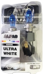 Alfas Ультра-белый 6000К H11+T10 2+2шт