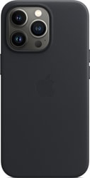 MagSafe Leather Case для iPhone 13 Pro (темная ночь)