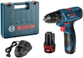 Bosch GSR 120-LI Professional 06019G8000 (с 2-мя АКБ, кейс)
