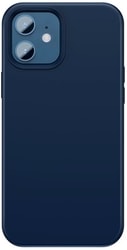 Liquid Silica Gel для iPhone 12 Pro Max (синий)