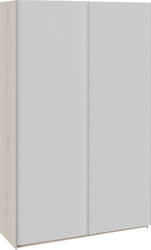 Траст СШК 2.140.70-15.15 2-х дверный (бетон/белый глянец)