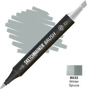 Brush Двусторонний BG32 SMB-BG32 (зимняя ель)