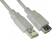 USB Type-A - USB Type-A UC5011-010C (1 м, белый)