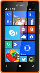 Lumia 435 Orange