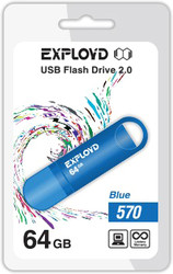 Exployd 570 64GB (синий) [EX-64GB-570]