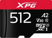 XPG microSDXC AUSDX512GUI3XPGA2-R 512GB