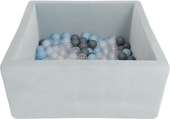 Airpool Box ДМФ-МК-02.55.01 (150 шариков серых, серый)