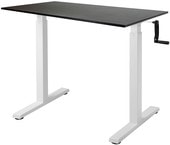 Manual Desk Compact 1380x800x18 мм (дуб мореный/белый)