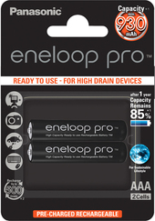 Eneloop Pro AAA 930mAh 2 шт. (BK-4HCDE/2BE)