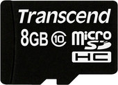 microSDHC (Class 10) 8GB (TS8GUSDC10)