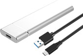 M.2 NGFF - USB-C/USB-A (5 Гбит/с, серебристый)