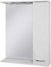 Франческа ФШН33-75 шкаф с зеркалом белый правый