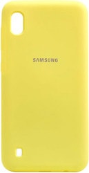 Soft-Touch для Samsung Galaxy A10 (желтый)