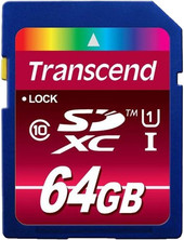 SDXC UHS-I (Class 10) 600x Ultimate 64GB (TS64GSDXC10U1)
