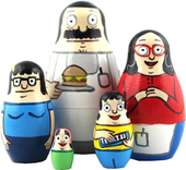 С персонажами мультсериала Bob's Burgers (набор 5 шт)