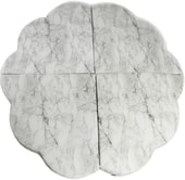 Flower (white marble)
