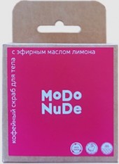 Скраб для тела Modo Nude кофейный с маслом лимона твердый 50 г