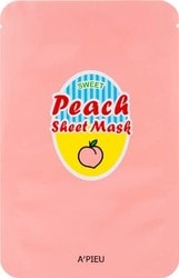 Тканевая маска увлажняющая Sweet Peach Sheet Mask 23 г