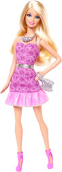 Fashionista Party Glam, Pink Strapless Dress (BCN38)