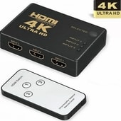 3x1 HDMI UltraHD 4K 3D + пульт ДУ, активный