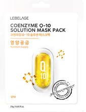 Маска для лица тканевая Coenzyme Q-10 Solution Mask Pack
