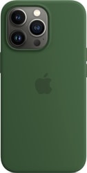 MagSafe Silicone Case для iPhone 13 Pro (зеленый клевер)