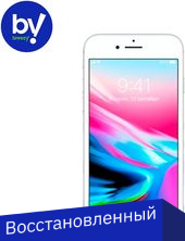 iPhone 8 64GB Восстановленный by Breezy, грейд C (серебристый)