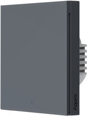 Smart Wall Switch H1 одноклавишный с нейтралью (графит)