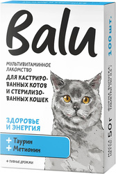 Здоровье и энергия для кастрированных котов и стерилизованных кошек 50 г (100 таблеток)