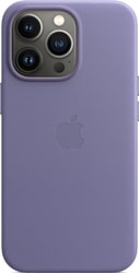 MagSafe Leather Case для iPhone 13 Pro (сиреневая глициния)