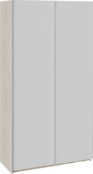 Траст СШК 2.120.60-15.15 2-х дверный (бетон/белый глянец)
