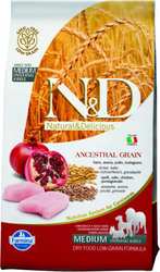 N&D Low Grain Chicken & Pomegranate Adult 12 кг