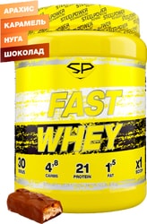 Fast Whey Protein (900 г, арахис/карамель/нуга/шоколад)