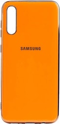 Plating Tpu для Samsung Galaxy A51 (оранжевый)