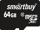 microSDXC (Class 10) 64GB + SD-адаптер (SB64GBSDCL10-01)
