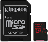 microSDXC UHS-I U3 (Class 10) 64GB (SDCA3/64GB)