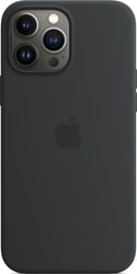 MagSafe Silicone Case для iPhone 13 Pro Max (темная ночь)