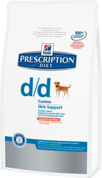 Prescription Diet Canine d/d Лосось и Рис 2 кг