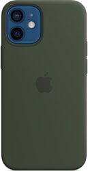 MagSafe Silicone Case для iPhone 12 mini (кипрский зеленый)