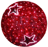 Шар LED (диаметр 120 см, красный) [506-215]