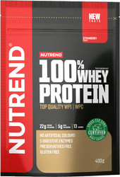 100% Whey Protein (400г, клубника)