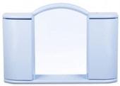 Шкаф с зеркалом Argo (светло-голубой)