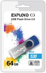 530 64GB (синий) [EX064GB530-Bl]