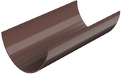 Желоб ТН ПВХ коричневый D125 мм (3 м)